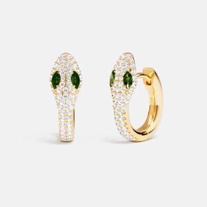 APM Monaco Kaa Hoop Earrings